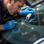 Windshield crack repair in Tucson