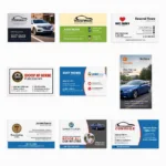 Examples of Effective Auto Service Business Card Templates