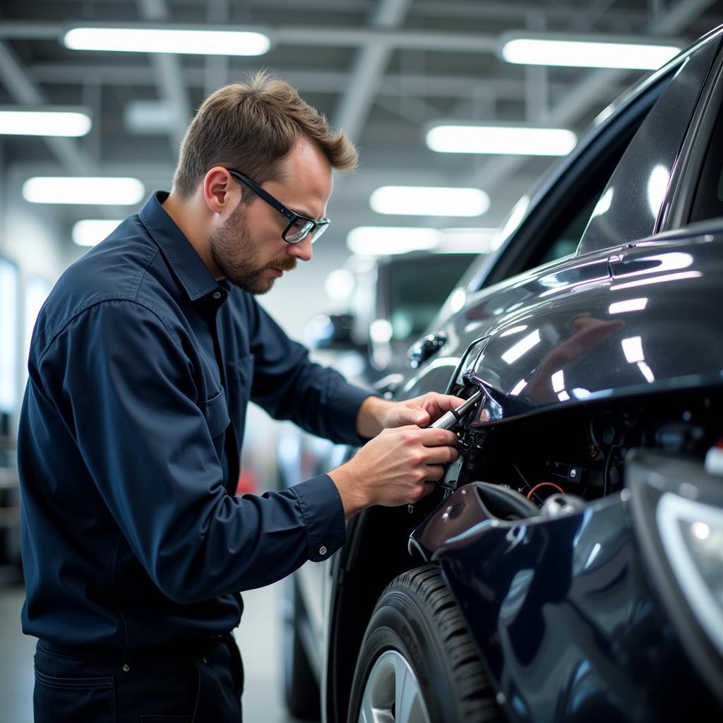 Collision Centre Inspection