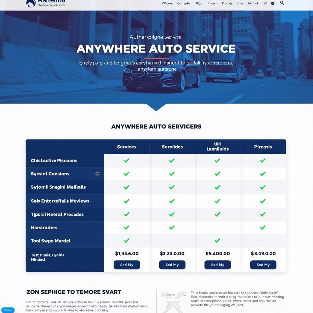 Comparing Auto Services in Dubai