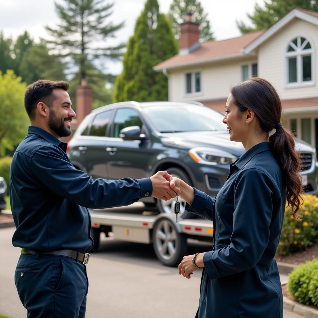 Auto Service Pickup Convenience