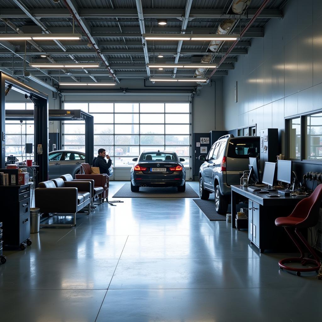 Clean and Modern Auto Tech Service Center in Conyers, GA