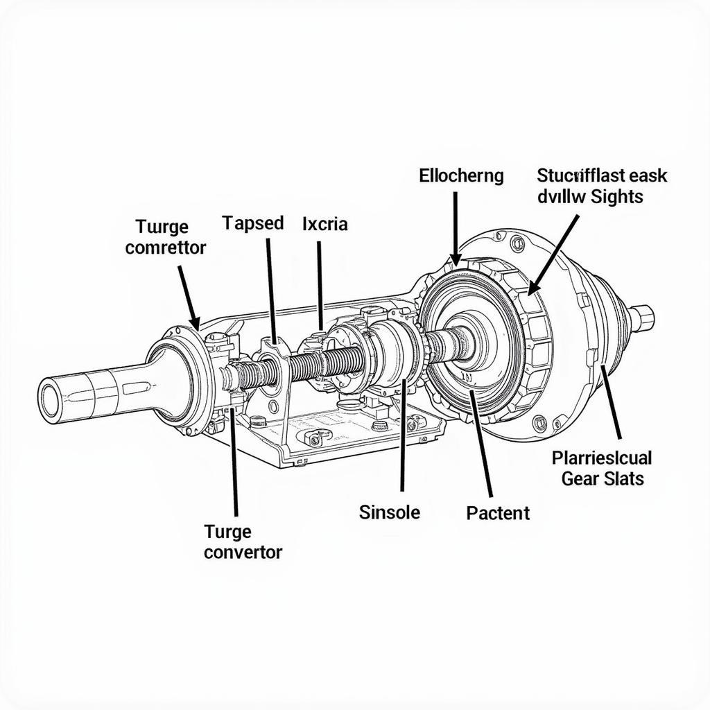 Diagram of a Car's Transmission System