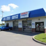 Auto & Truck Service Center Exterior on Lineville Road