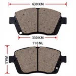 Comparing New and Worn Brake Pads