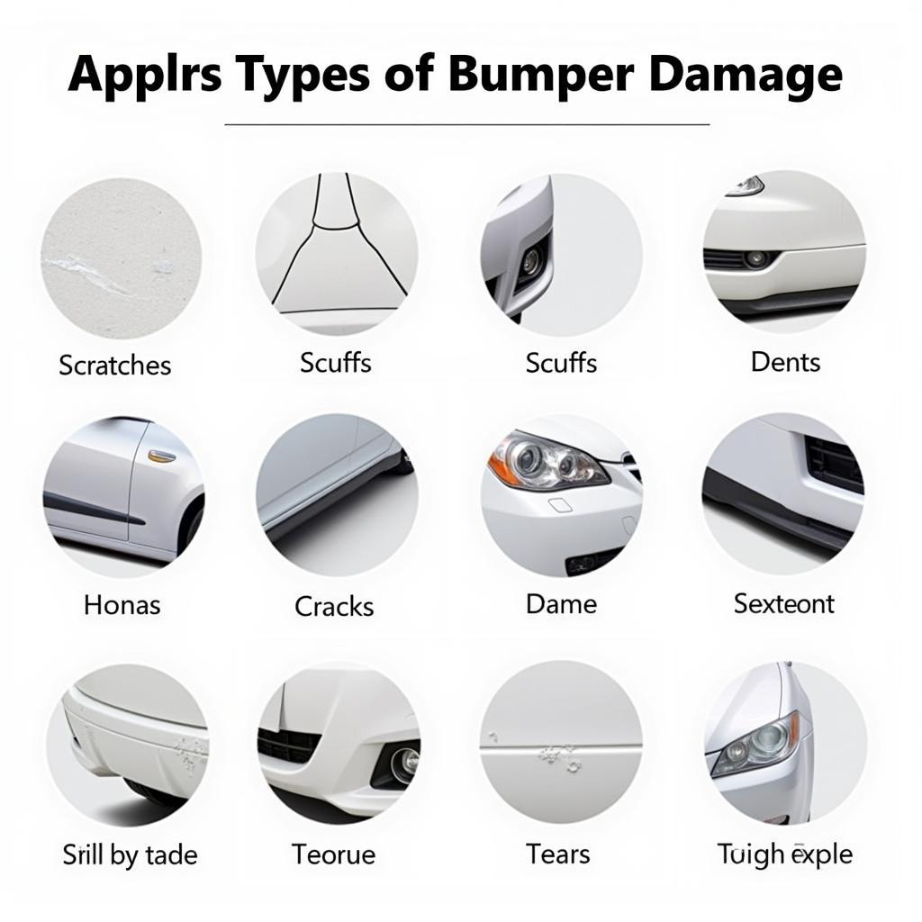 Types of Auto Bumper Damage