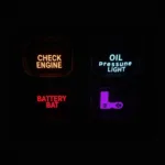 Car Dashboard Warning Lights