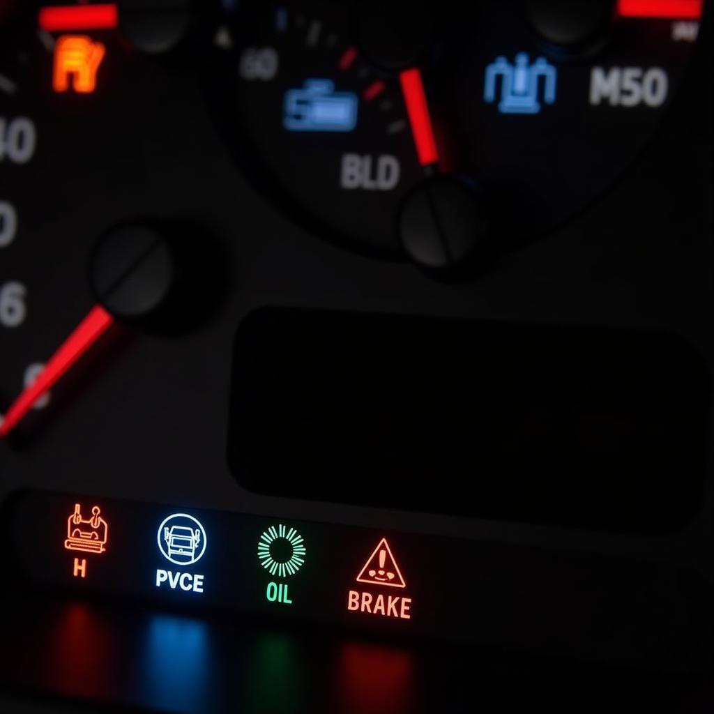 Car Dashboard Warning Lights