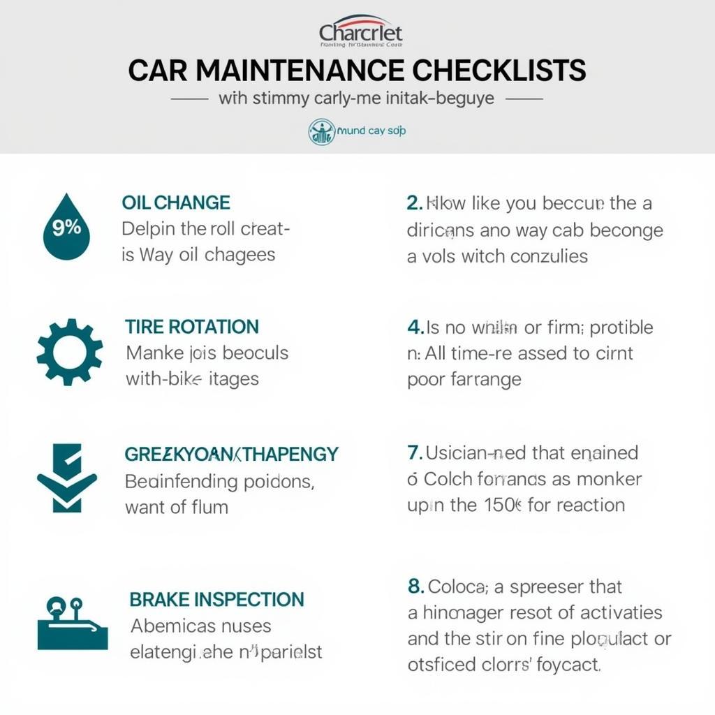 Car Maintenance Checklist