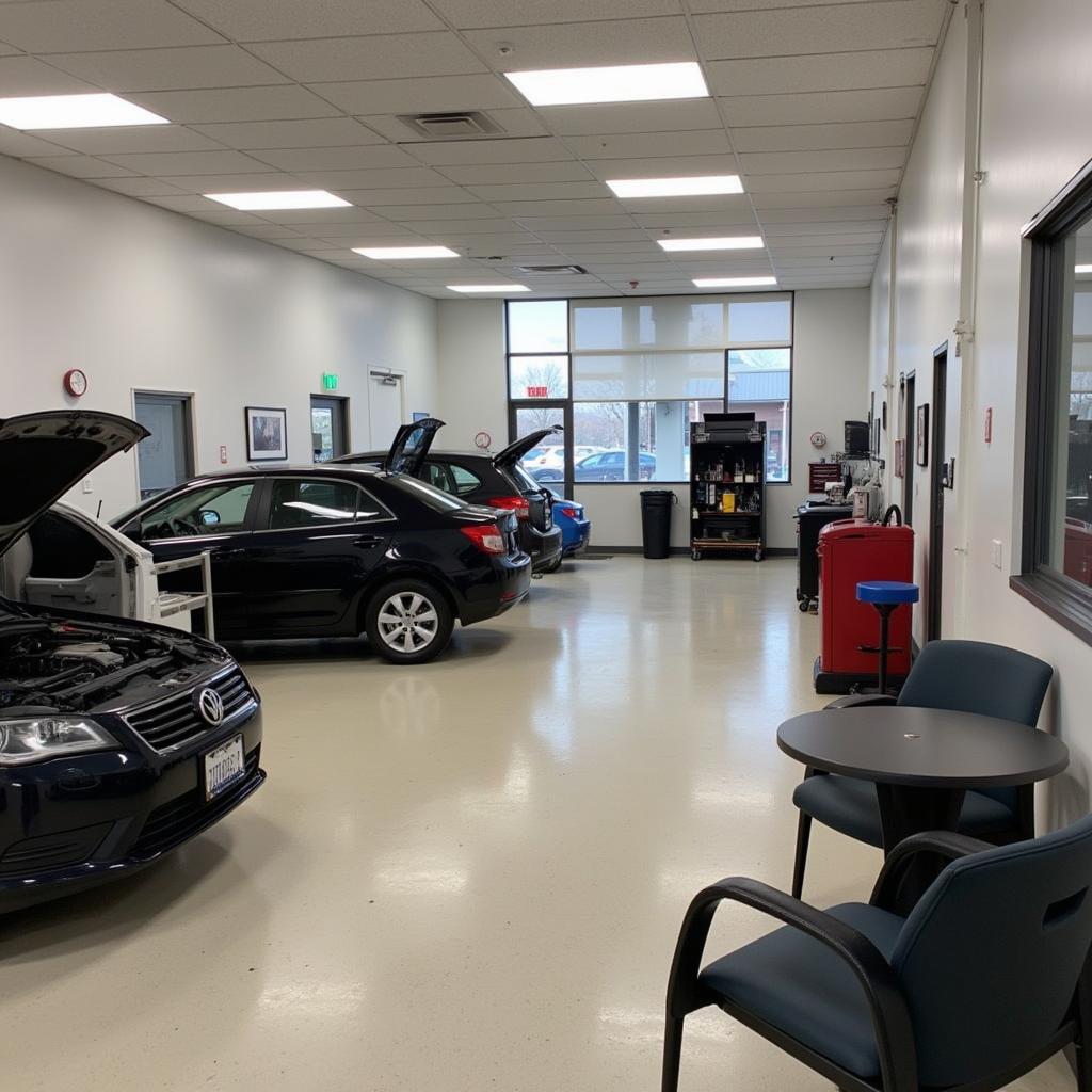 Inside a modern auto repair shop in Chilliwack