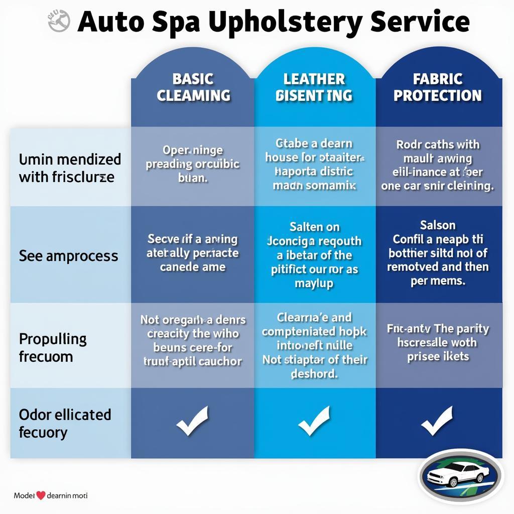 Comparing Different Auto Spa Upholstery Service Options