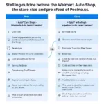 Comparison of Walmart and Dedicated Auto Shops