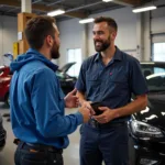 Decatur Auto Repair Shop Customer Interaction