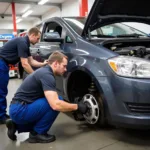 Regular car maintenance in Depew