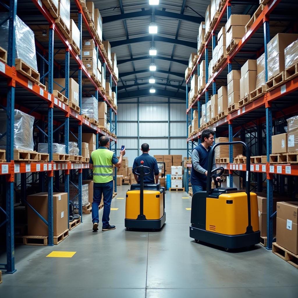 Efficient Warehouse Operations in Auto Service Logistica