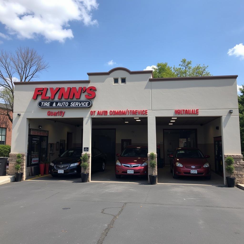 Flynn's Tire & Auto Service Carnegie Building Exterior