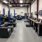 Greg's Auto Service & Repair Shop Interior