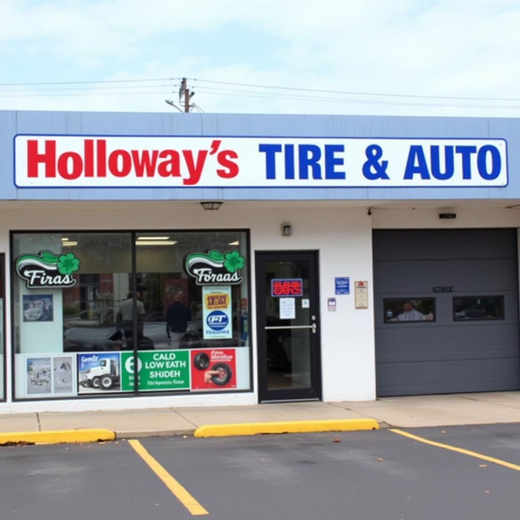 Holloway's Tire & Auto Service Building Exterior