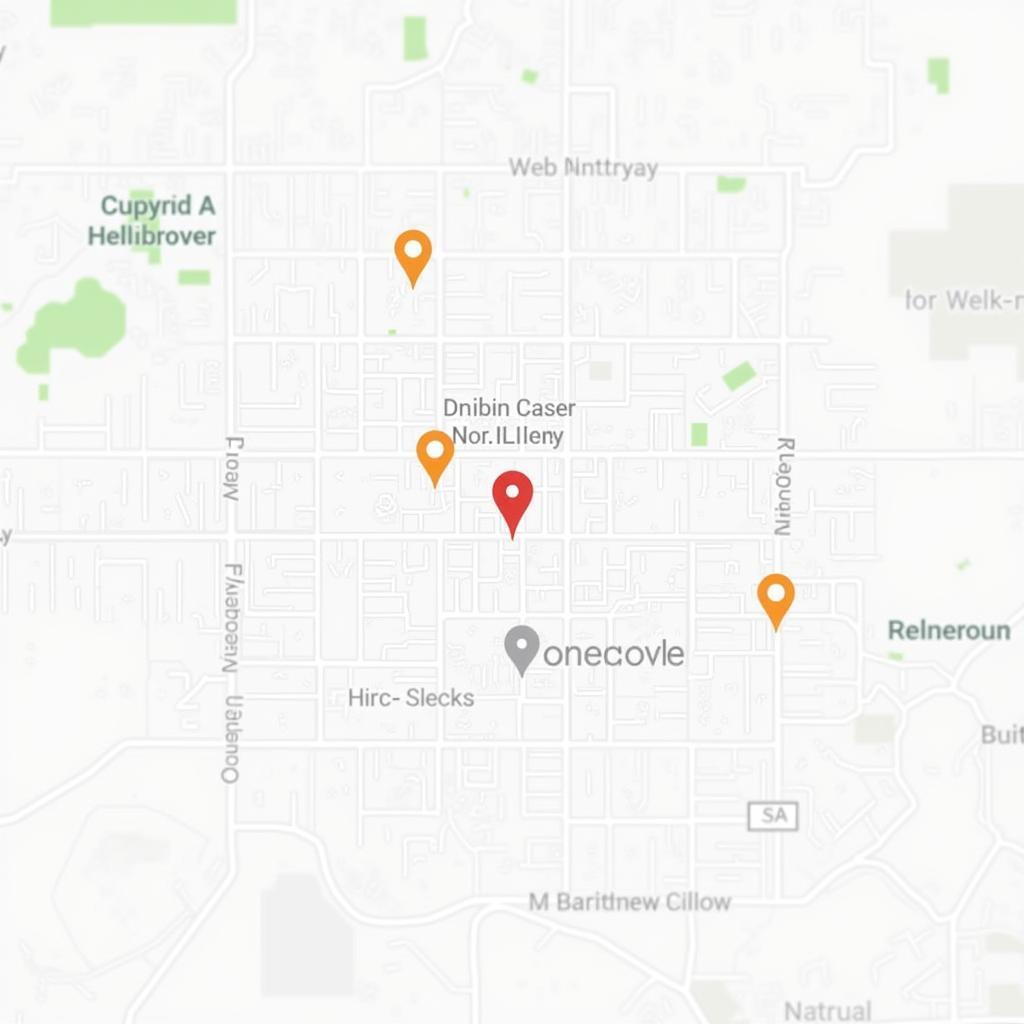 Map and search methods for finding AA Auto Service in Henderson