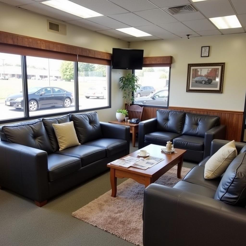 Midas Kingsport TN Customer Waiting Area