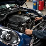 Mini Cooper Specialist Performing Engine Repair