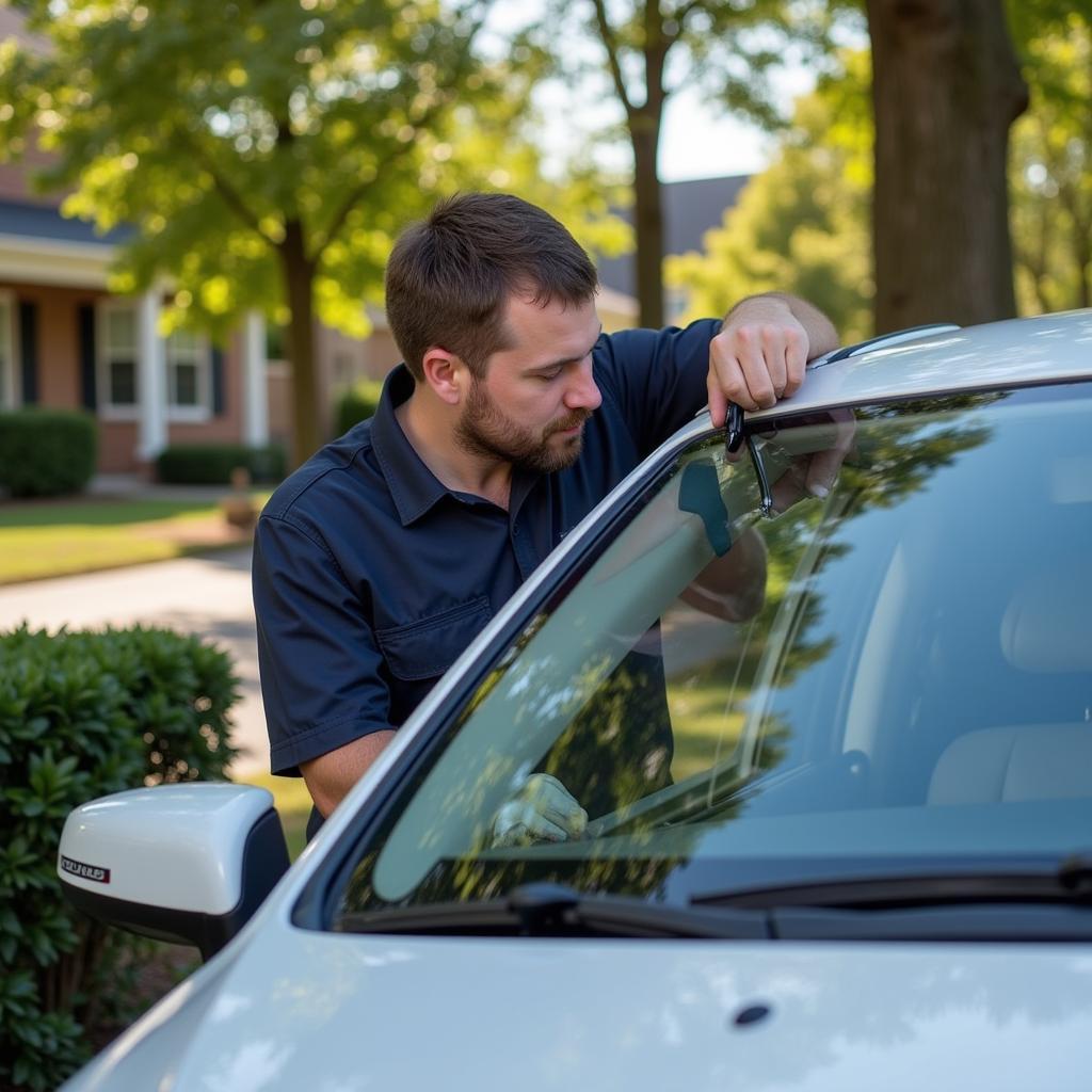 Mobile Auto Glass Repair in Durham County