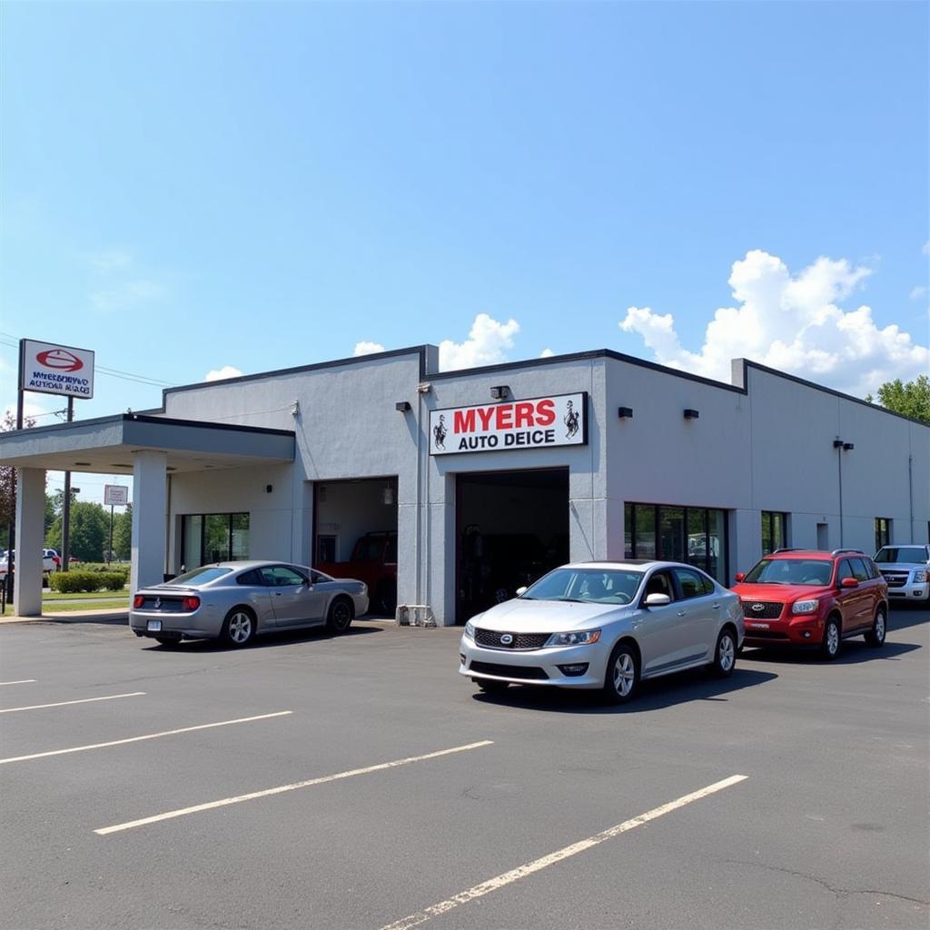 Myers Auto Service Center Building in Waldorf MD