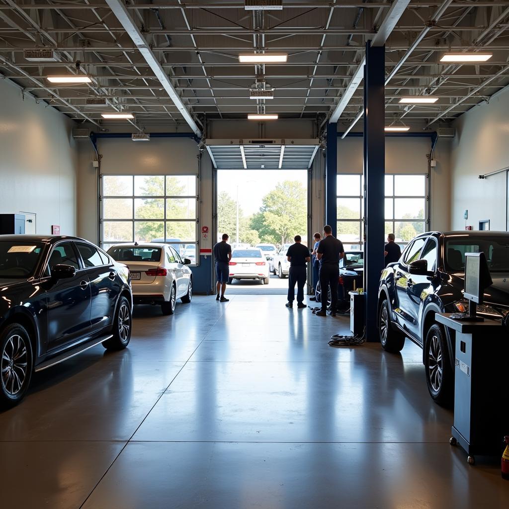 Modern Auto Service Shop in North Decatur