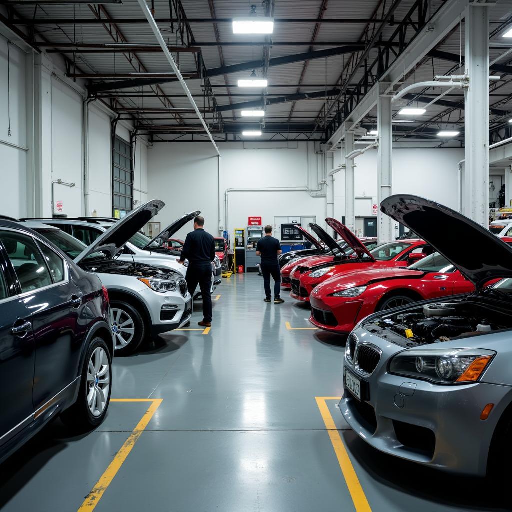 North Miami Auto Repair Shop in Action