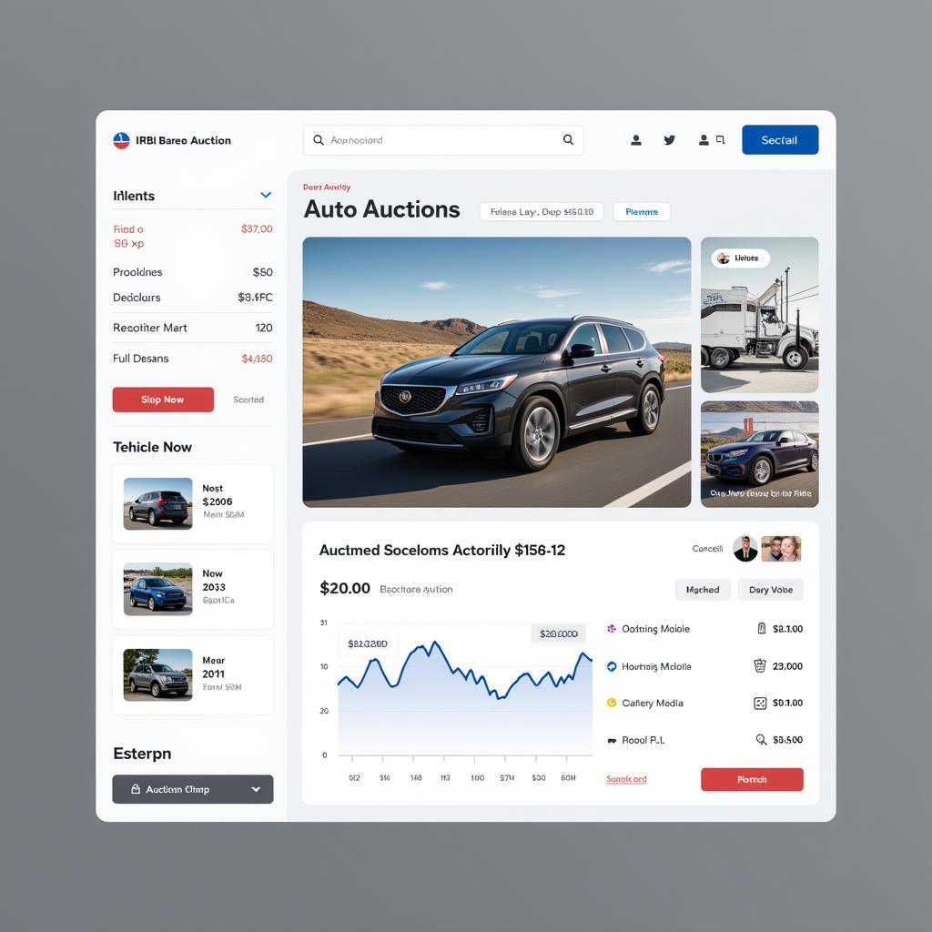 Online Auto Auction Platform