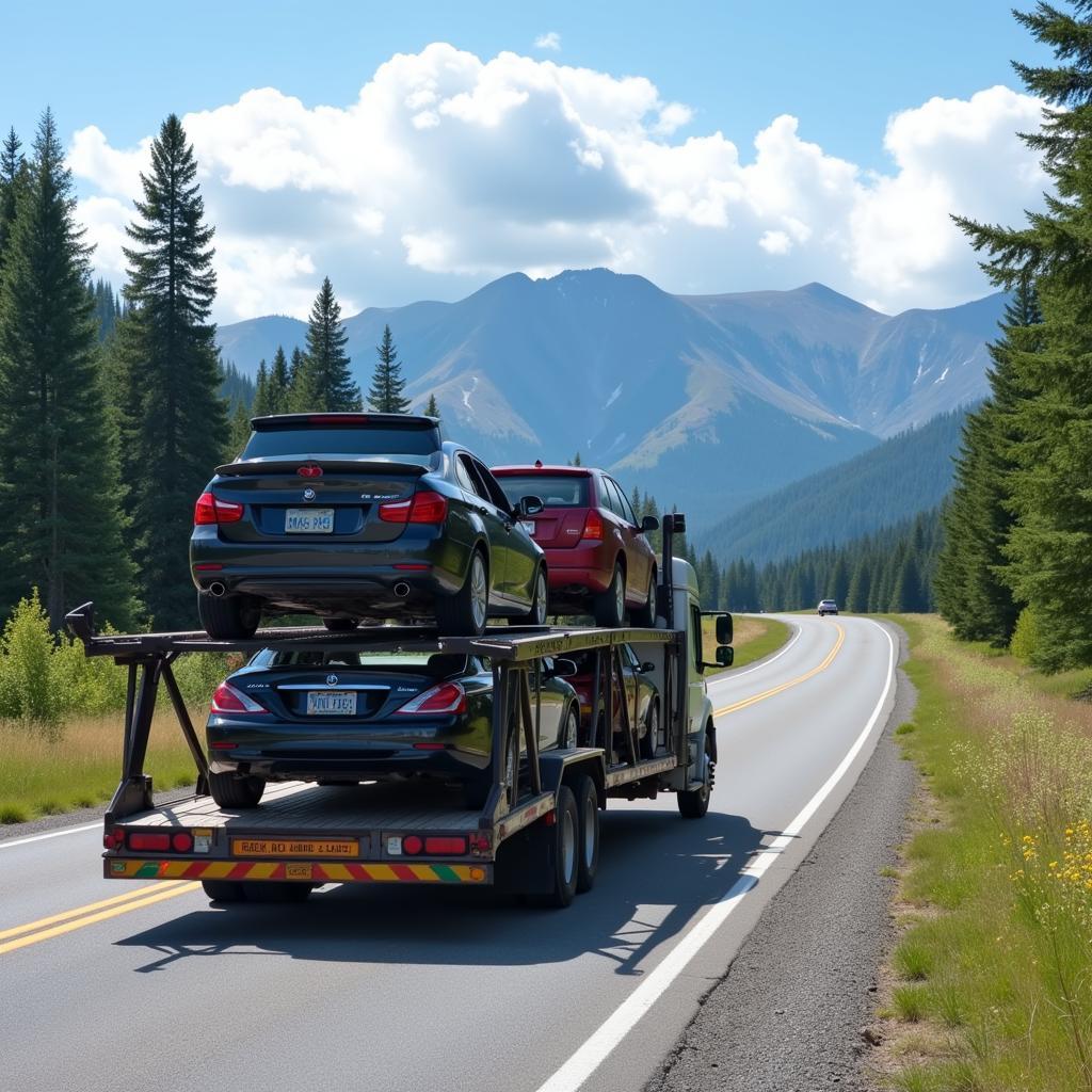 Open Car Transport in Idaho