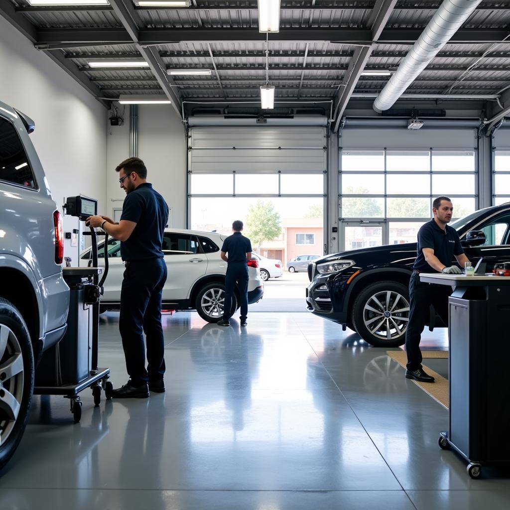 Owasso Auto Service Shop Interior