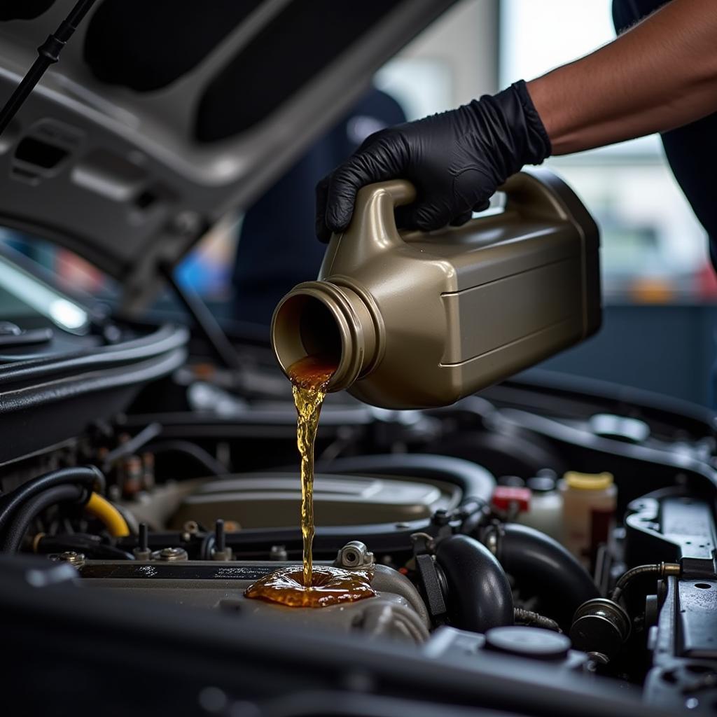 Oil Change at Pflugerville TX Auto Service Center