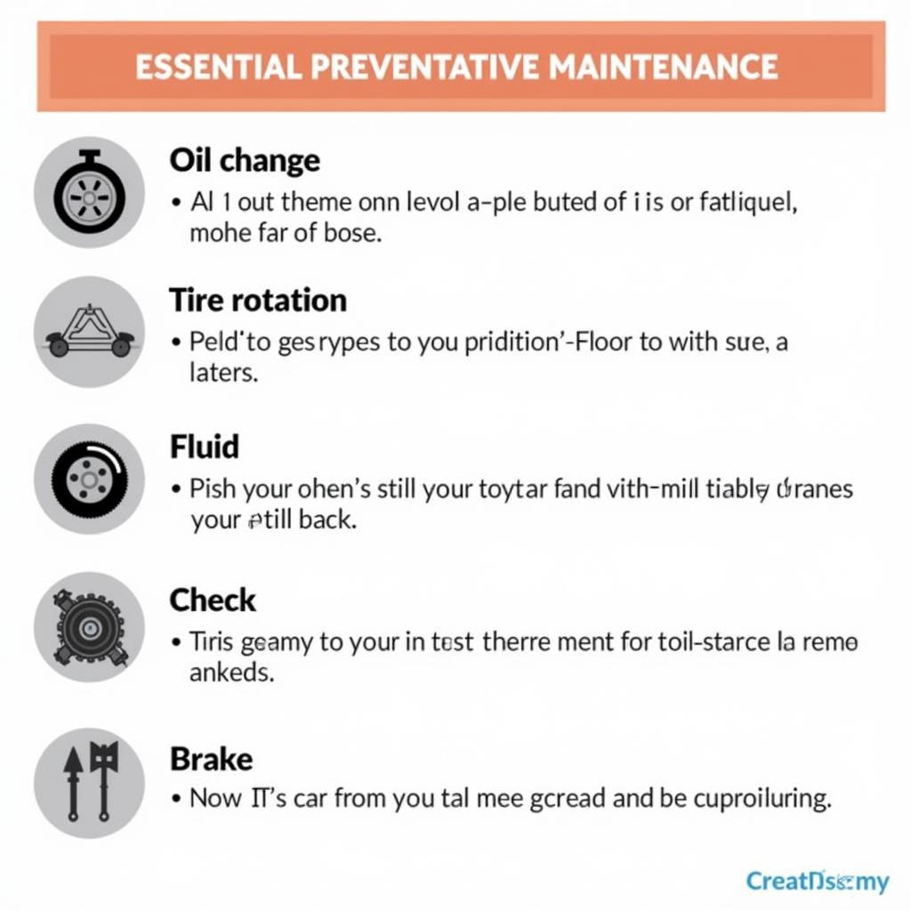 Car Maintenance Checklist