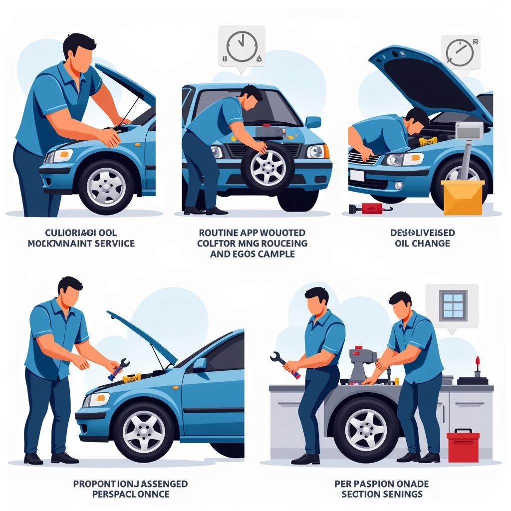 Routine Car Maintenance in USA