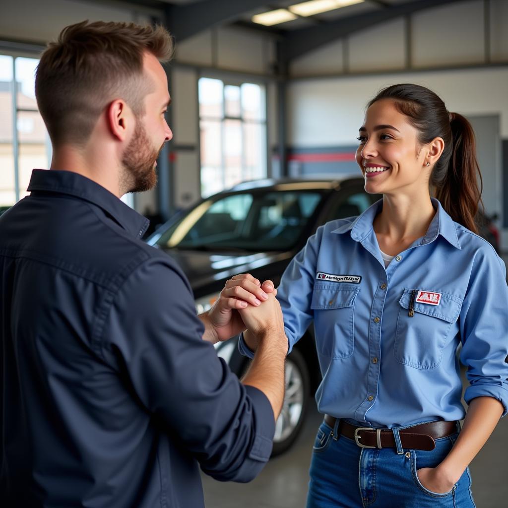 Satisfied Customer at AIK Auto Service