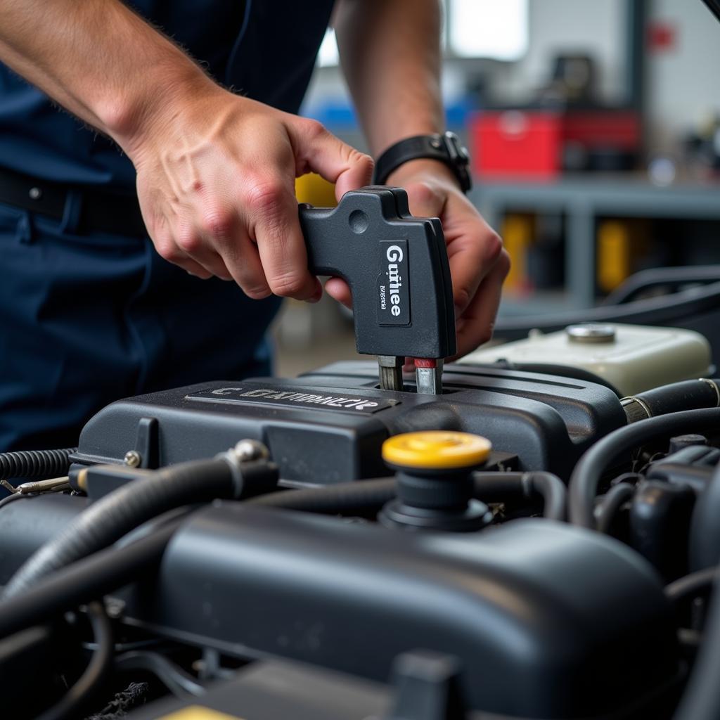 Steve's Auto Service Inc. Technician at Work