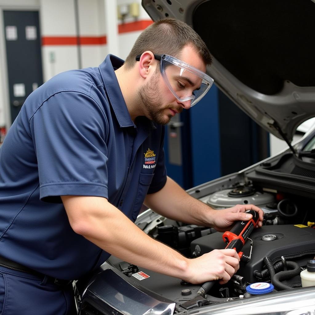 Experienced Technician at Sun Auto Service Leon Springs