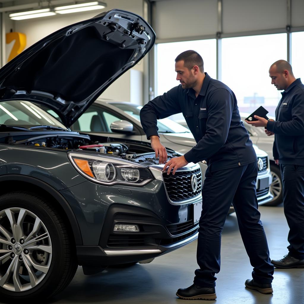 Skilled Technicians at Super 6 Tokyo Auto Services Inc.