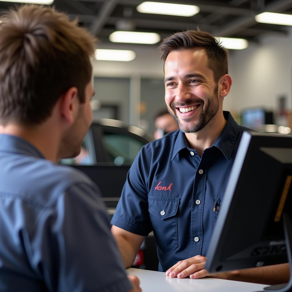 Customer Service at a Tempe Auto Repair Shop