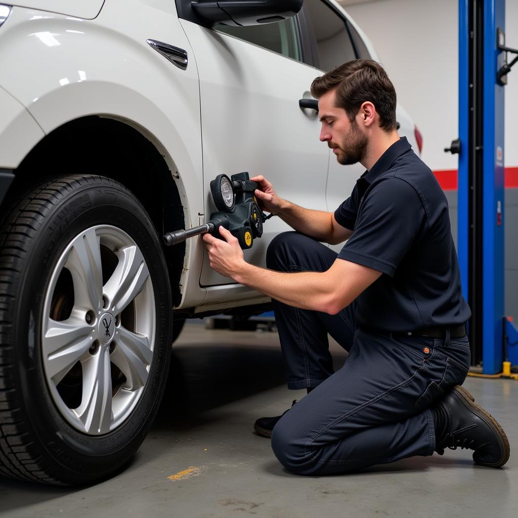 Tire Rotation Service at Matlock Tire Service & Auto Repair of Knoxville