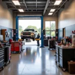 Tuffy Auto Service Center Repair Bay