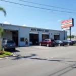 Vero Beach Auto Service Shop Exterior