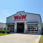 W & W Tire & Auto Services Building Exterior