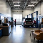 Warminster Auto Service Shop Interior