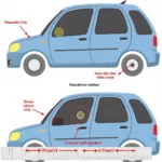 Windshield Chip vs. Crack Comparison